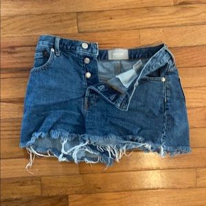 Everlane Cheeky High Rise Denim Shorts 26